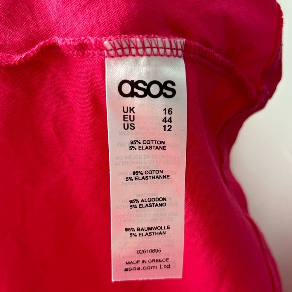 ASOS Pink Midi Dress - Picture 9 of 9
